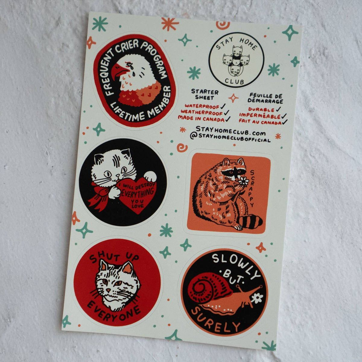 SHC Greatest Hits Waterproof Sticker Sheet