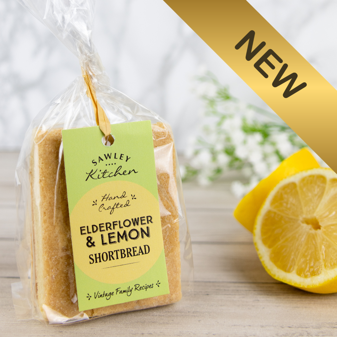 Elderflower & Lemon Shortbread