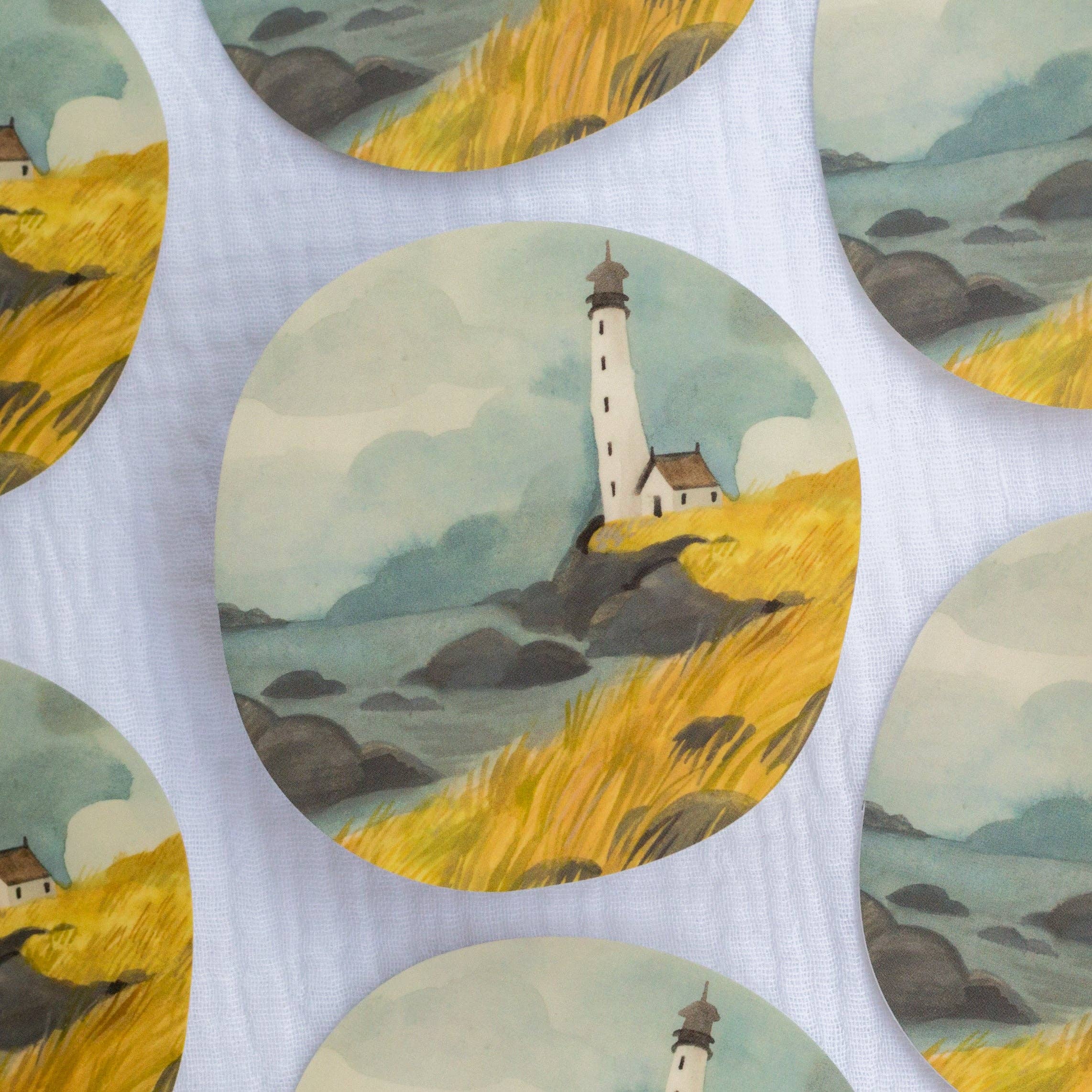 Lighthouse Vinyl Sticker
