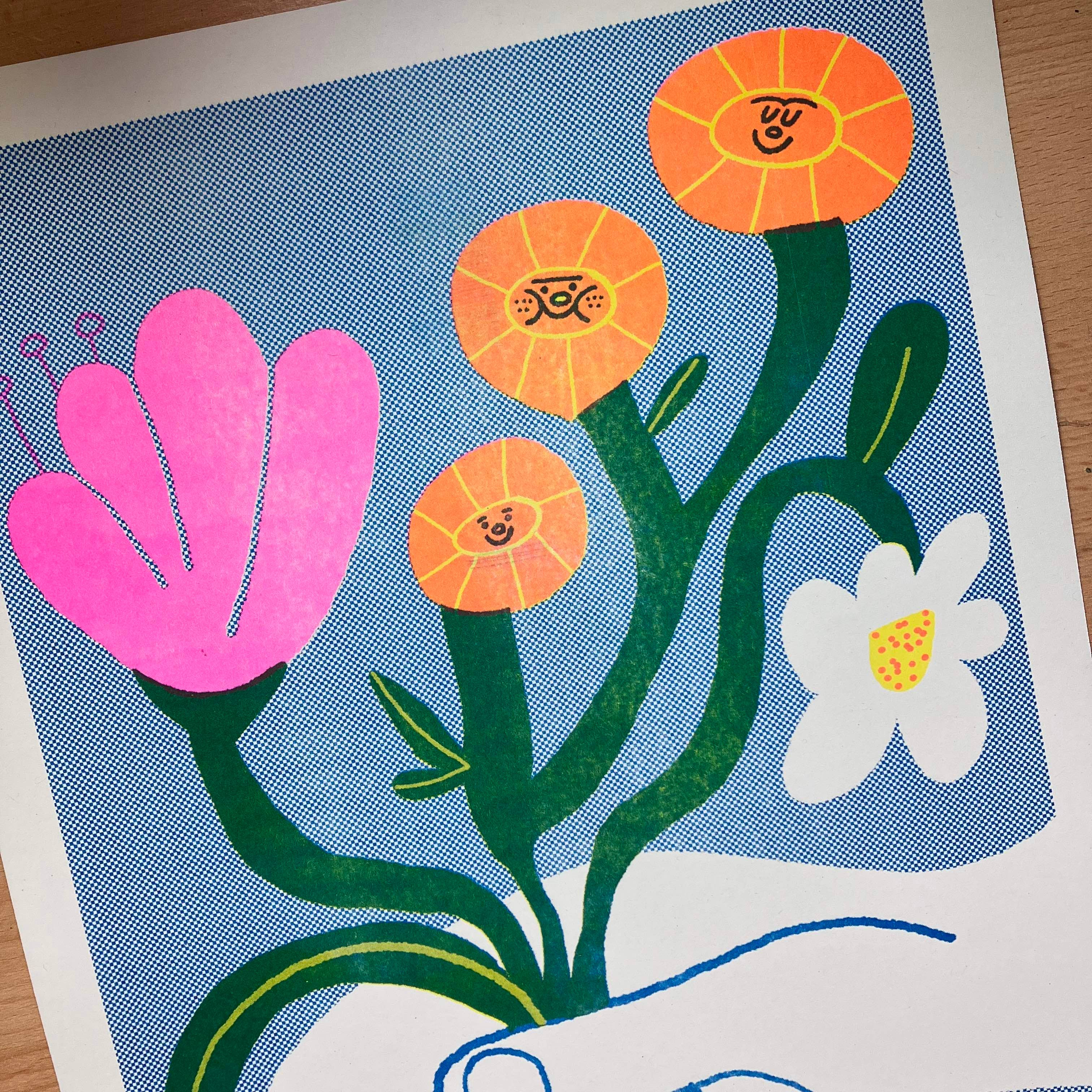 For You A3 Riso Print