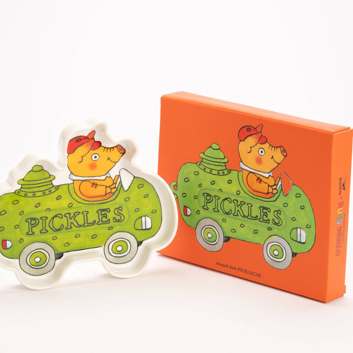 Richard Scarry Picklecar Shaped Tray