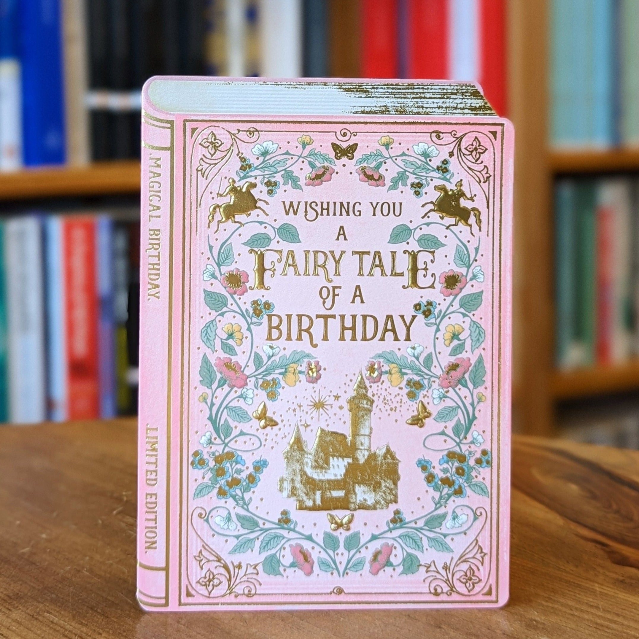 Fairytale Book Birthday Card