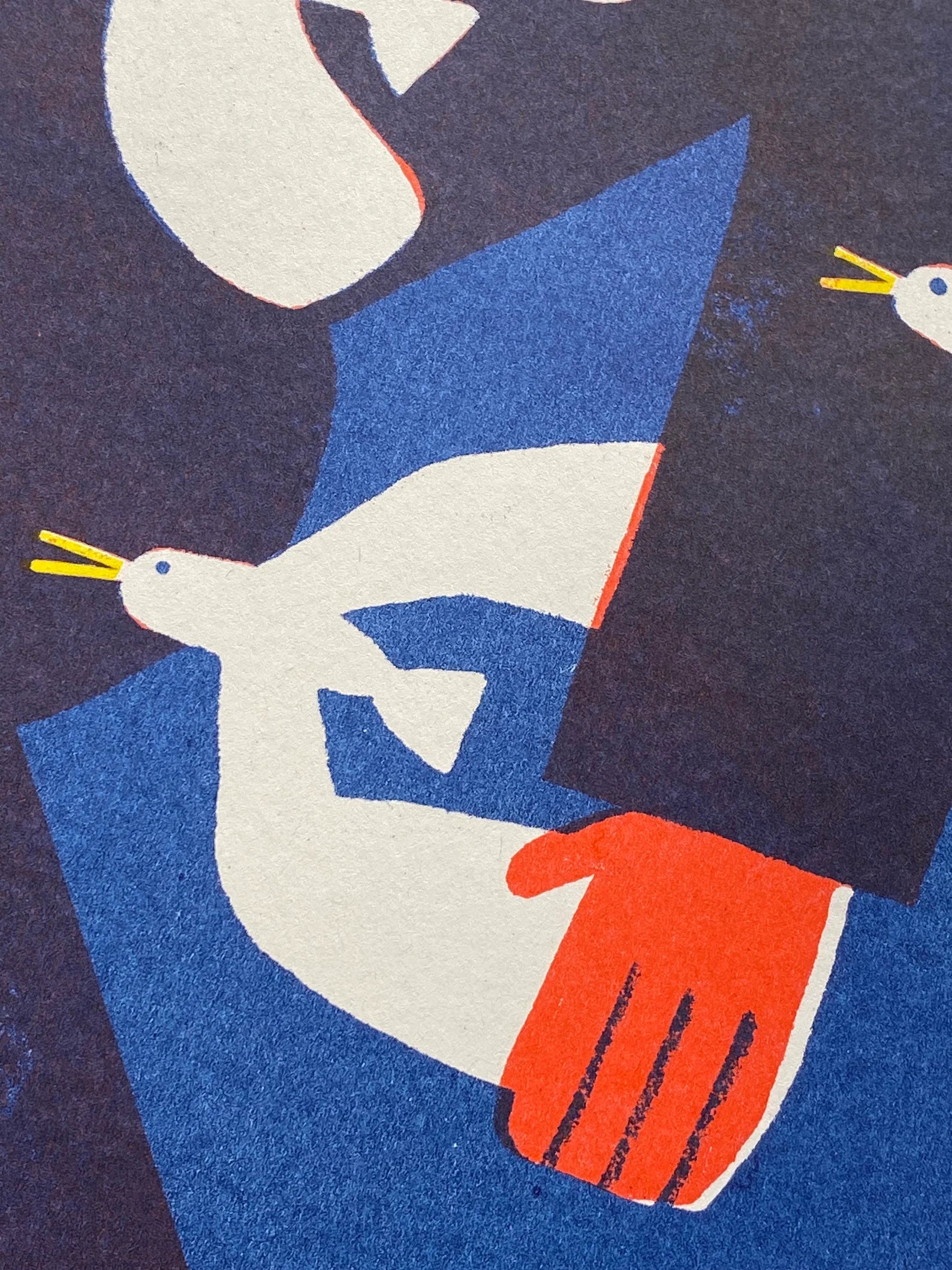 Swarm Of Birds Print