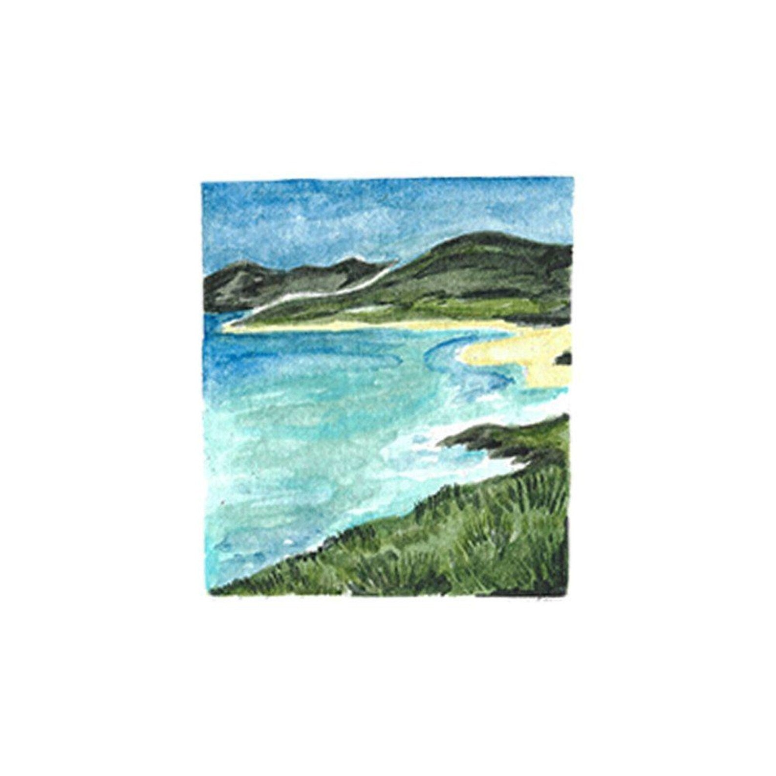 A6 Luskentyre Print