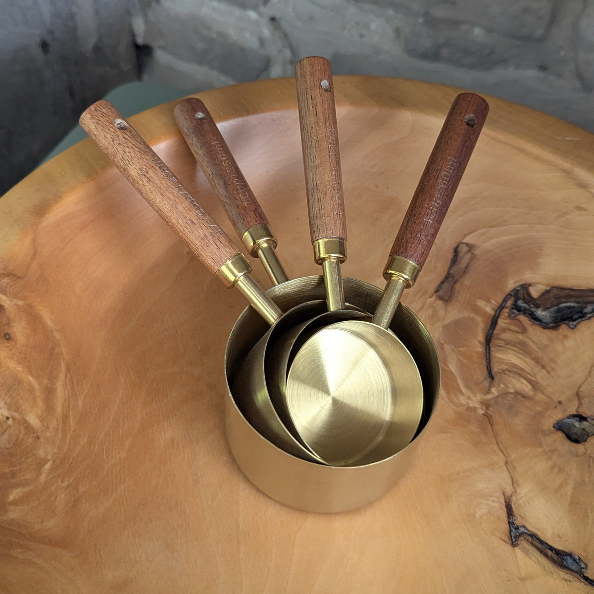 Brass Measuring Cups