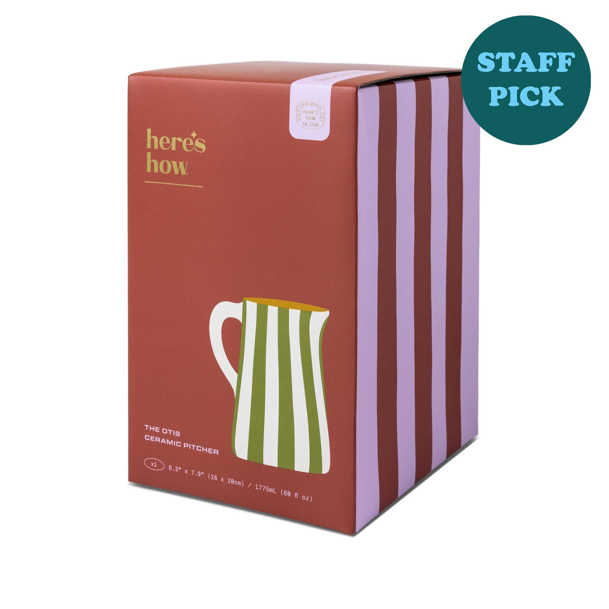 The Otis Ceramic Pitcher