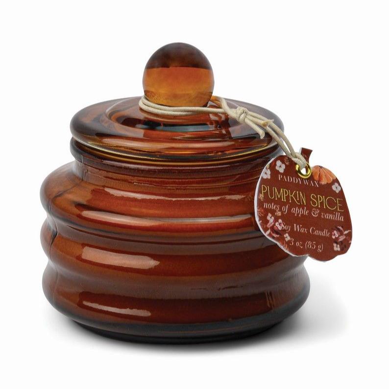 Beam Glass Candle - Orange - Pumpkin Spice