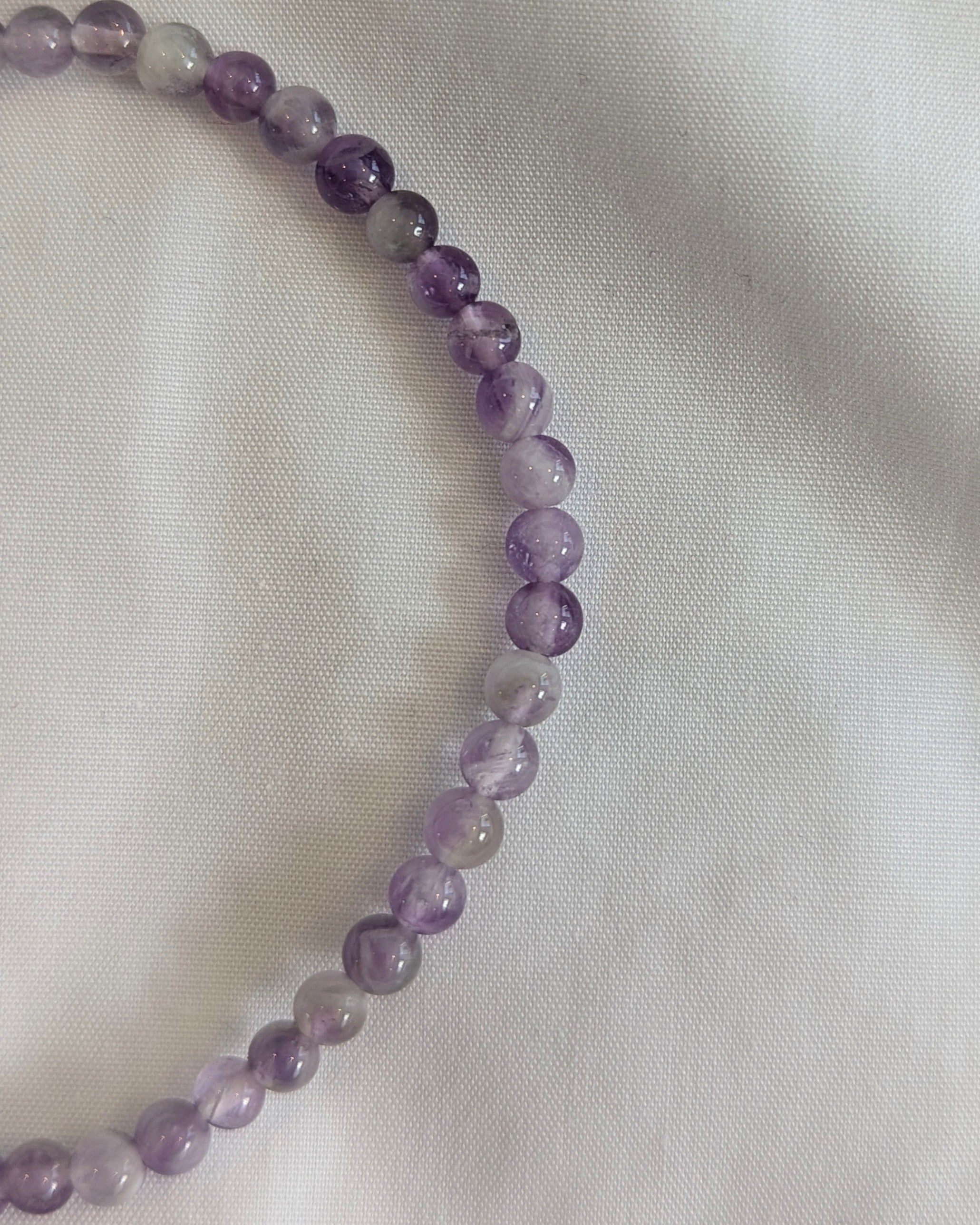 Amethyst Bead Bracelet