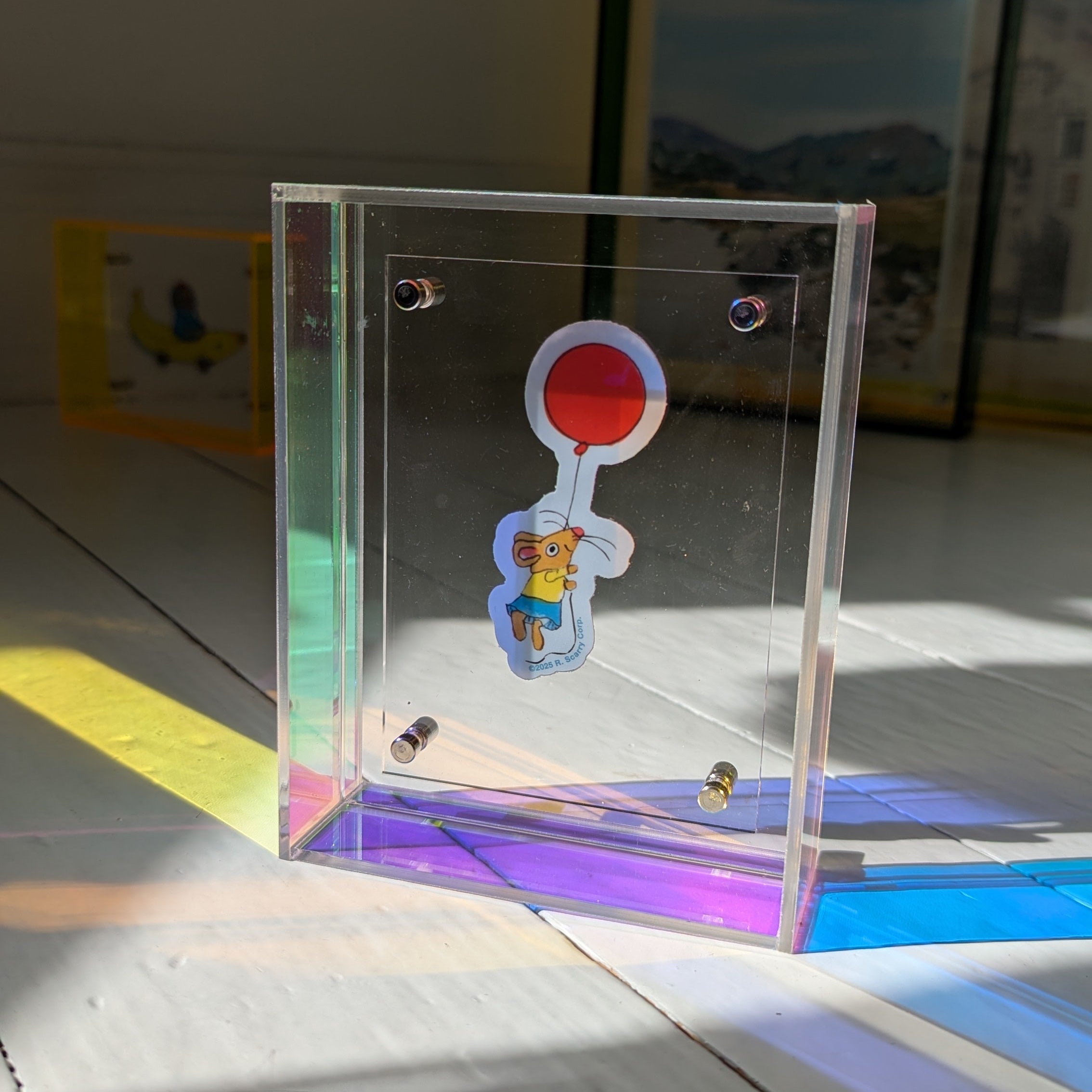 Extra Small Iridescent Acrylic Frame