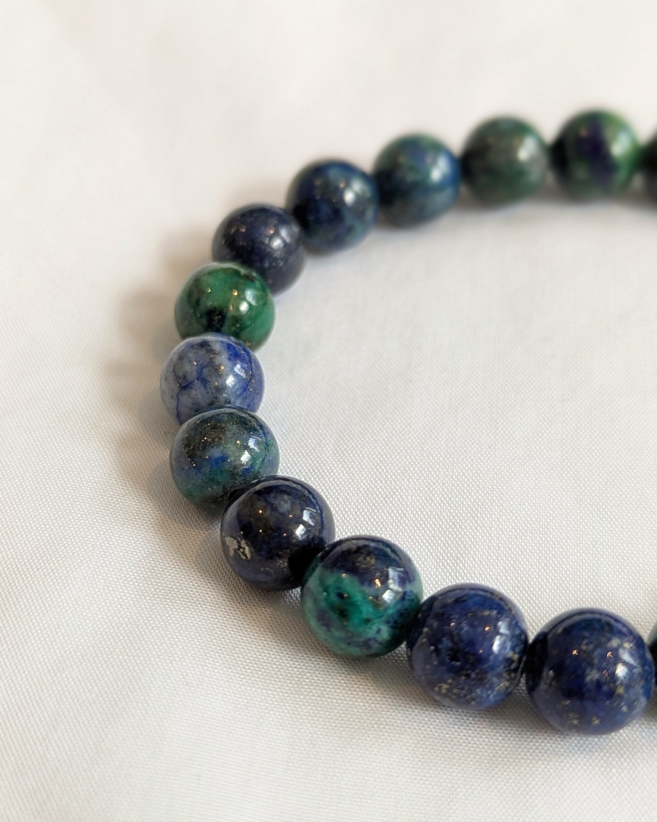 Azurite Bead Bracelet