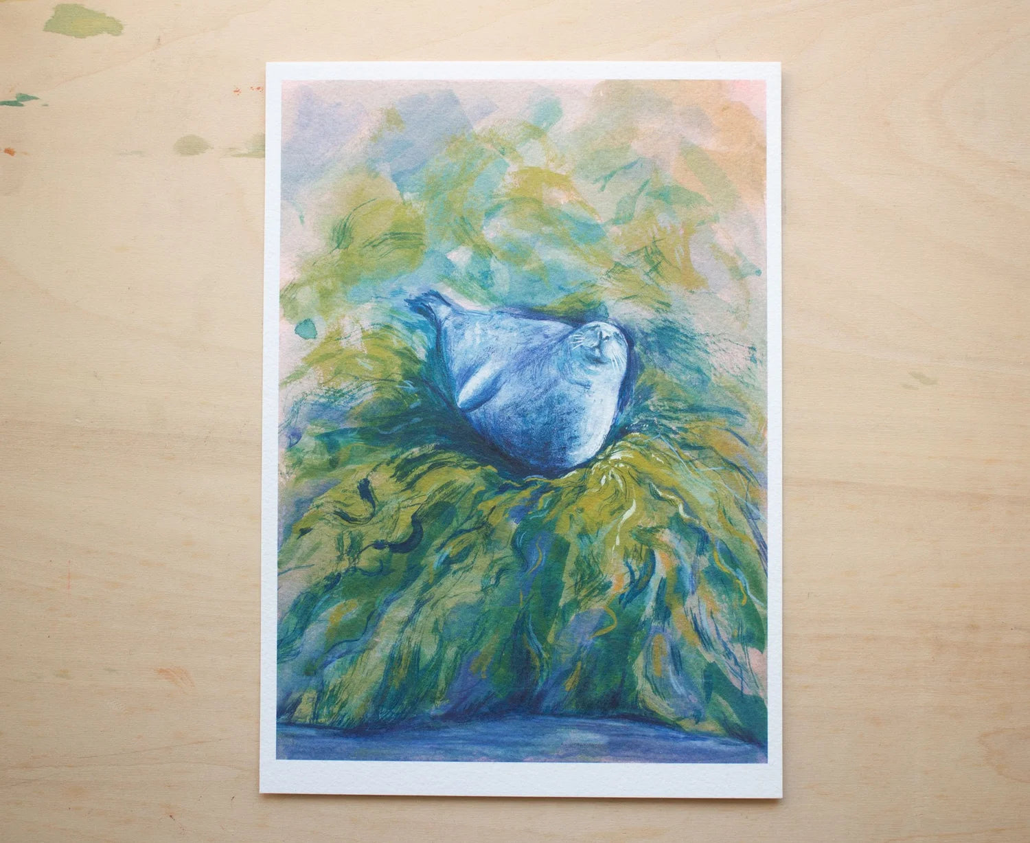 A5 Feel The Sun On Your Whiskers Art Print