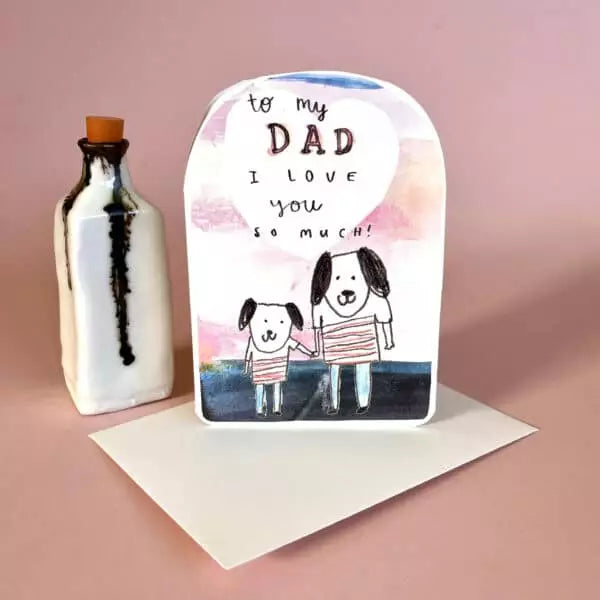 Dad Dogs Father's Day Card