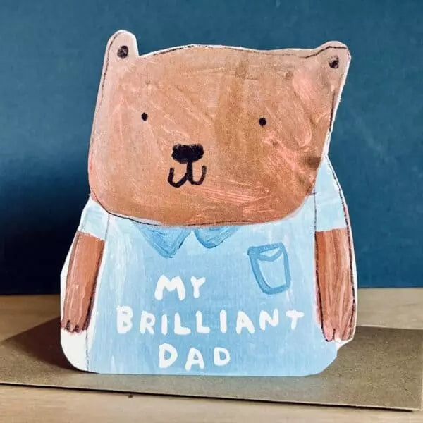 My Brilliant Dad Father's Day Card
