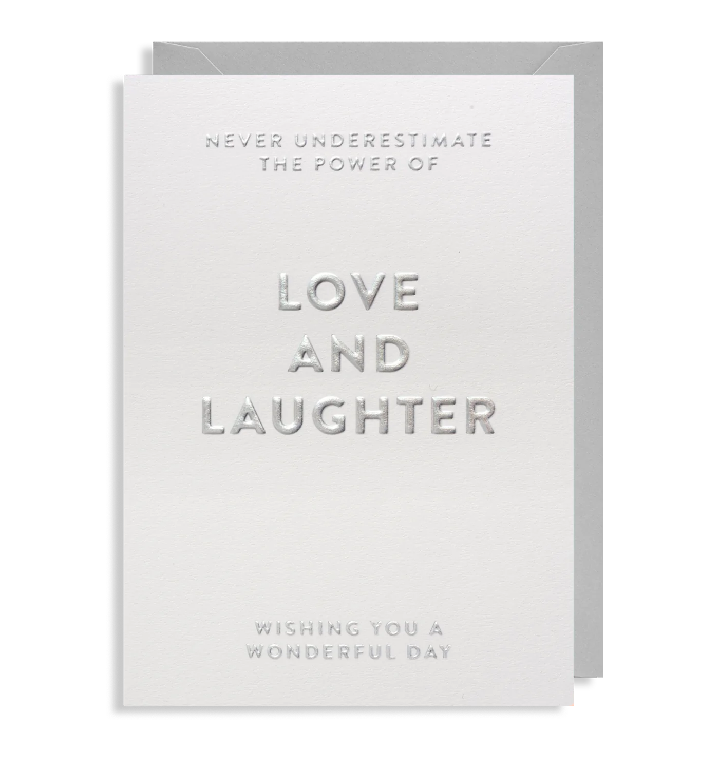 Love & Laughter Wedding Card