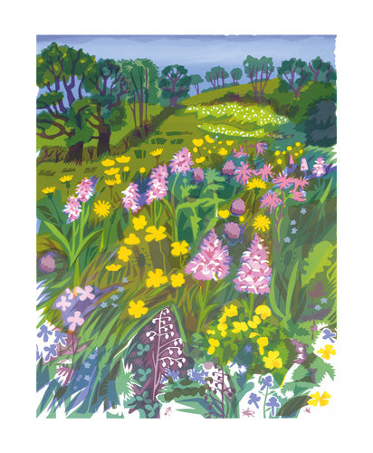 A Rare Meadow Blank Card