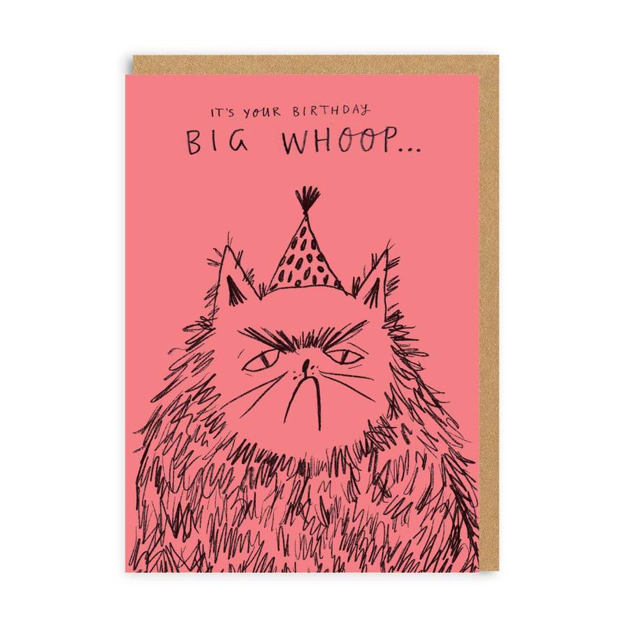 It's Your Birthday.  Big Whoop... Birthday Card