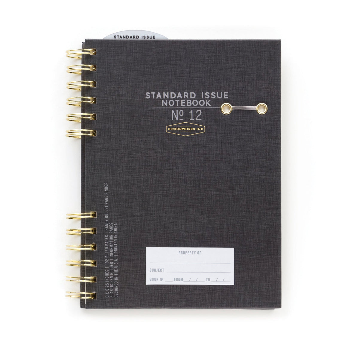 Black Ring Bound Journal