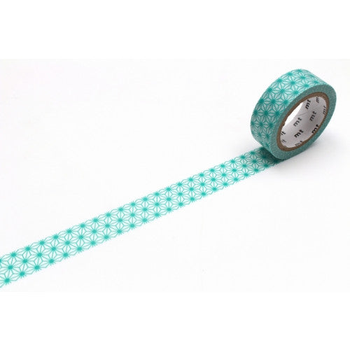 Asanoha Hisui Patterned Washi