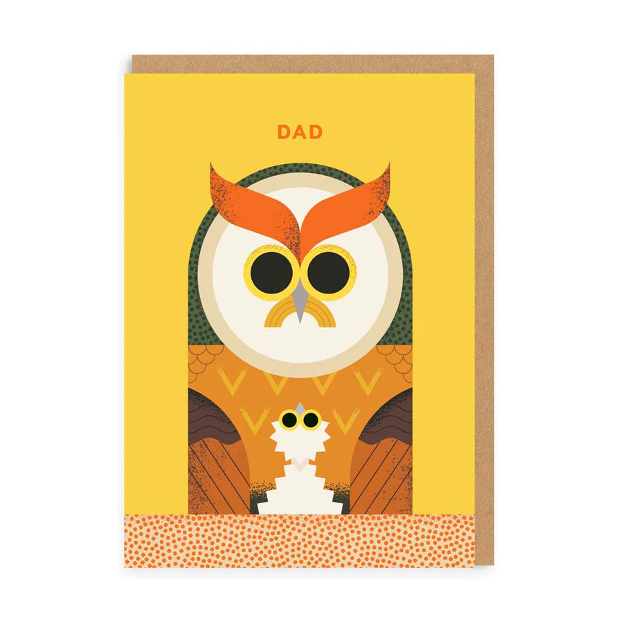 Owl Father's Day Card